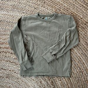 Boy’s Crewcuts Olive Green Long Sleeve Shirt